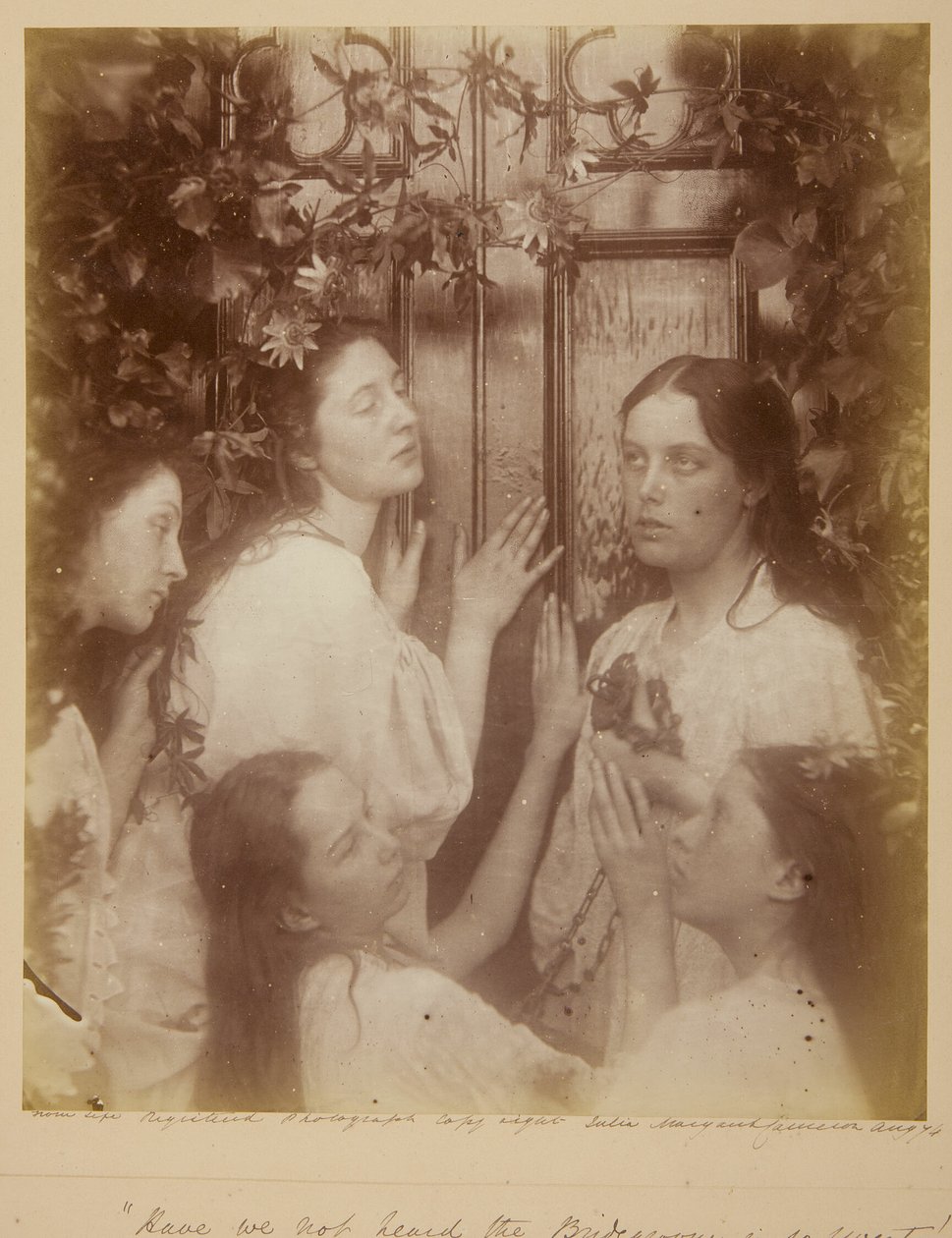 Har vi ikke hørt, at brudgommen er så sød af Julia Margaret Cameron