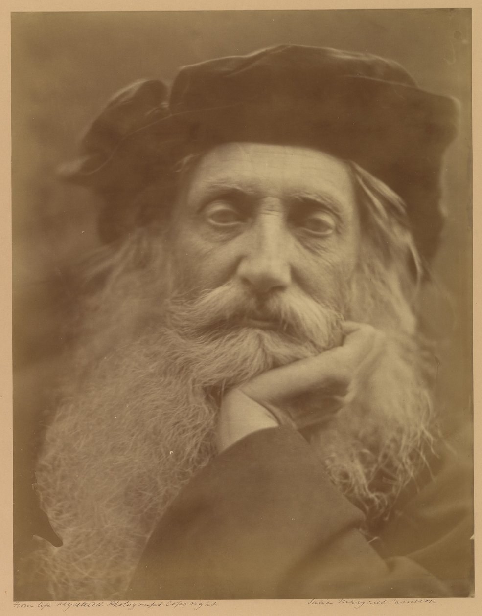 Henry Taylor af Julia Margaret Cameron