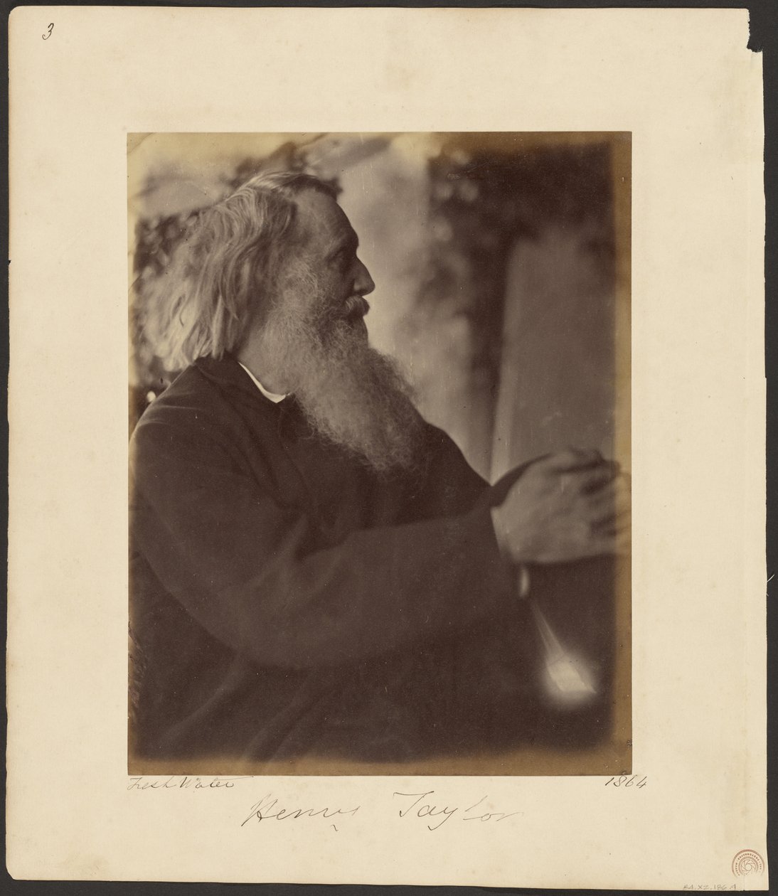 Henry Taylor af Julia Margaret Cameron