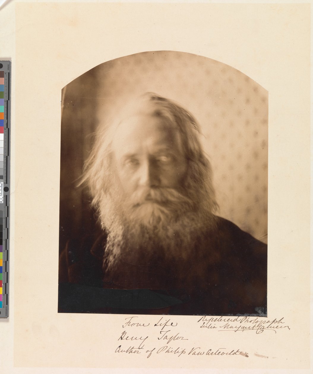 Henry Taylor. Forfatter til »Philip Van Artevelde« af Julia Margaret Cameron