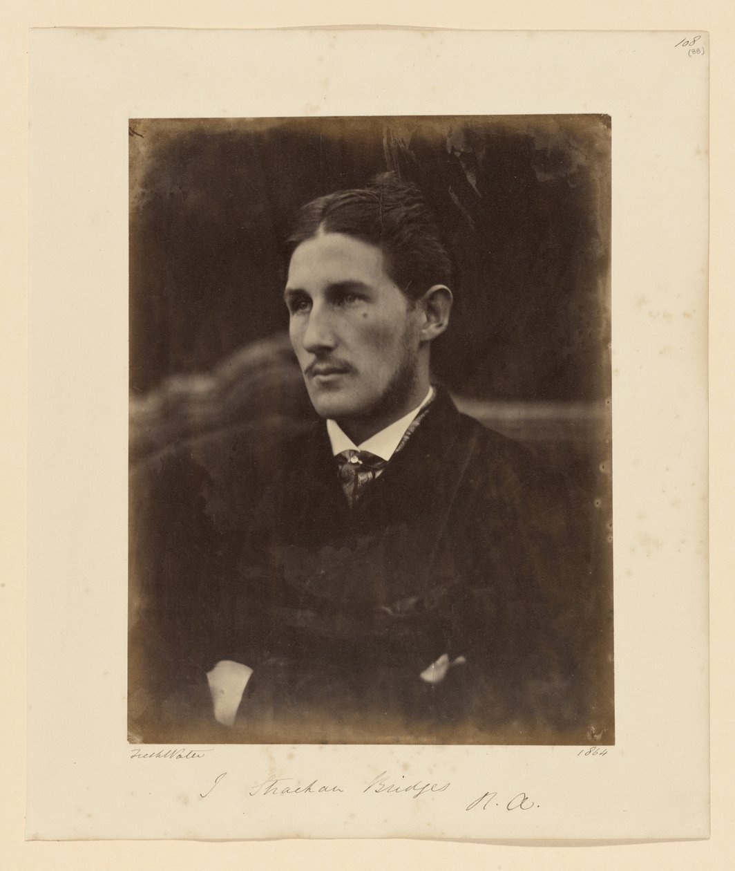 J. Strachan Bridges, R.A. af Julia Margaret Cameron
