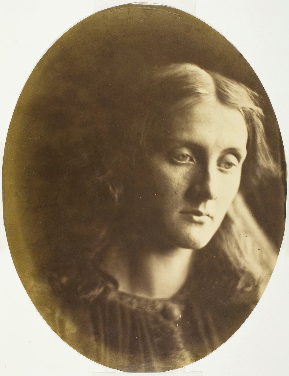 Julia Jackson Saint Julia, Min niece Julia, Mit yndlingsbillede, 1867. af Julia Margaret Cameron
