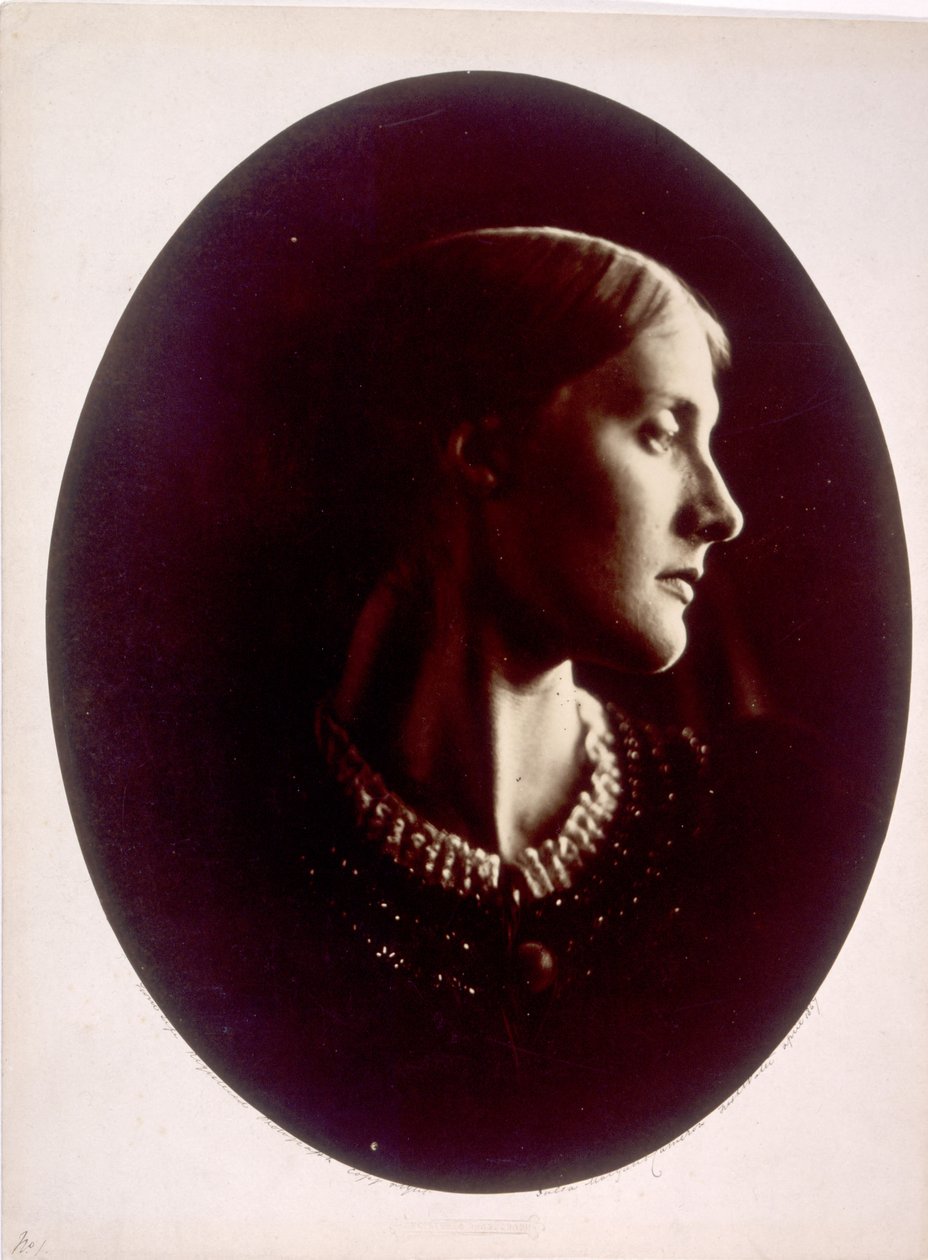 Julia Jackson i profil af Julia Margaret Cameron