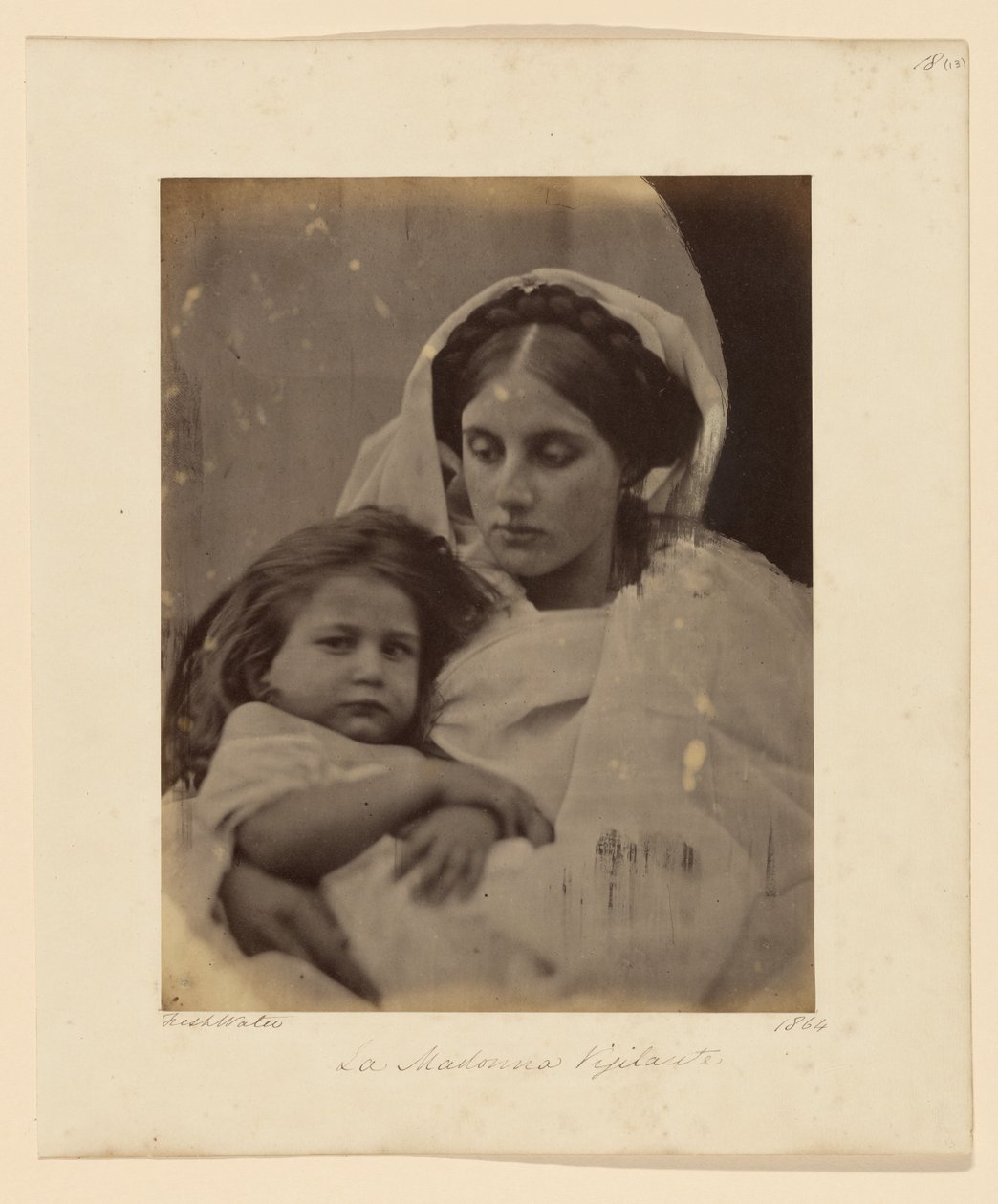 Den vågne Madonna af Julia Margaret Cameron