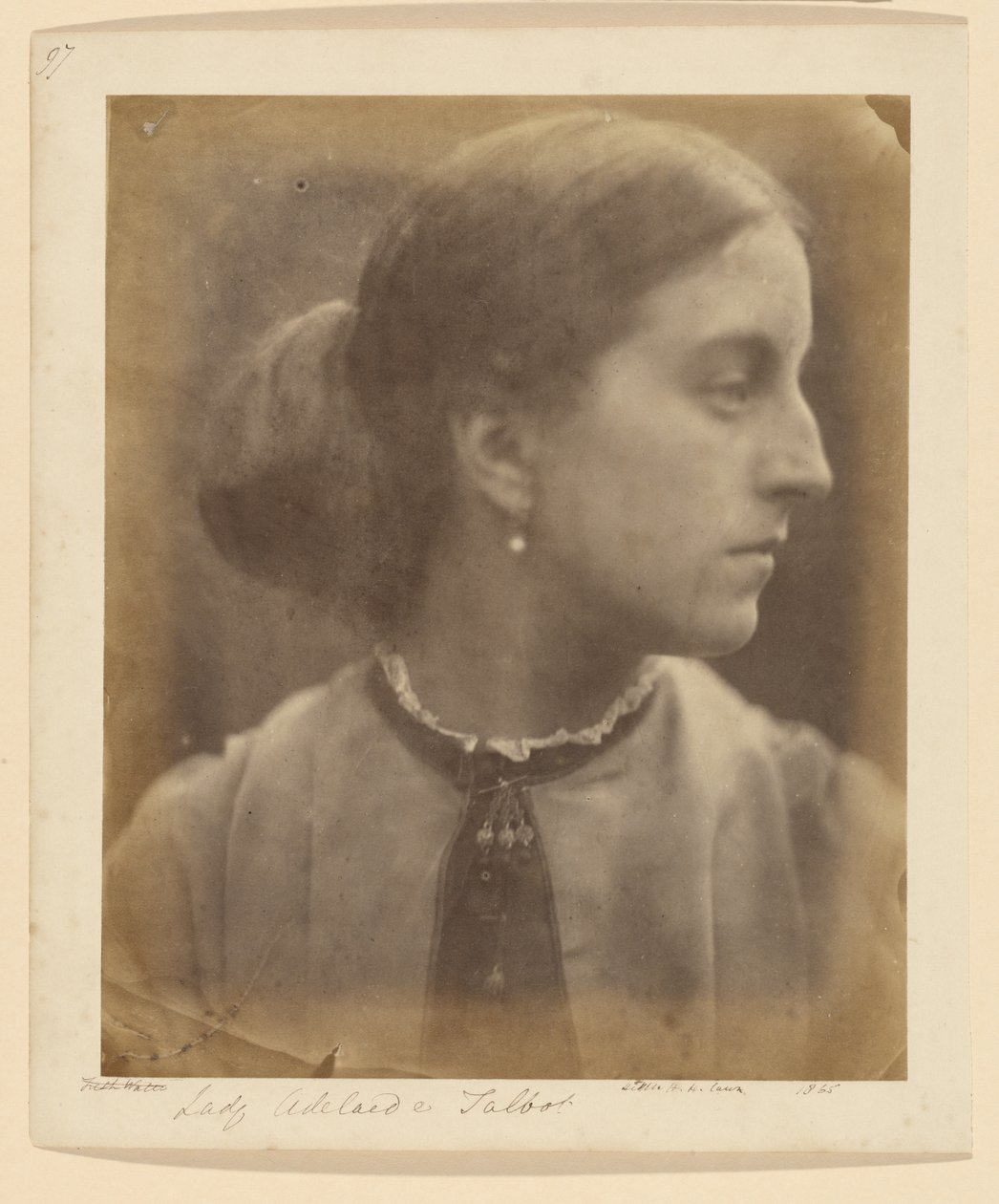 Lady Adelaide Talbot af Julia Margaret Cameron