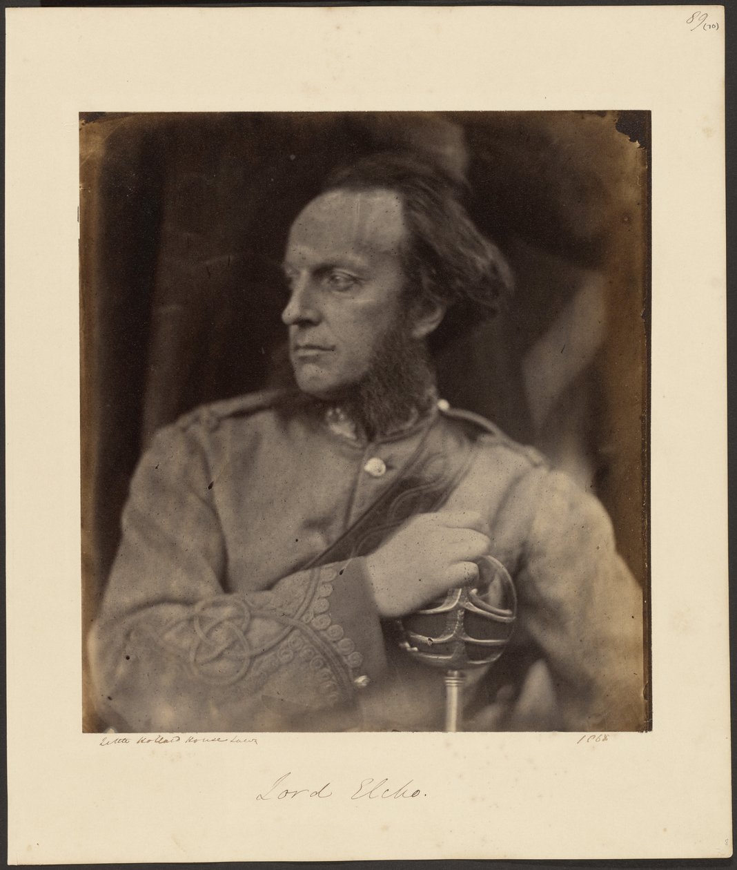 Lord Elcho af Julia Margaret Cameron