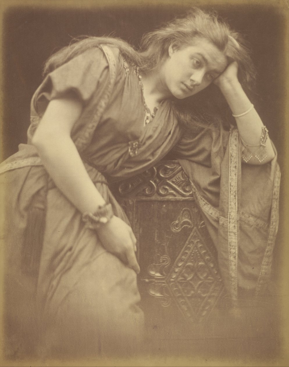 Mariana/"Hun sagde, at jeg er frygtelig frygtelig, jeg ville ønske, jeg var død" af Julia Margaret Cameron