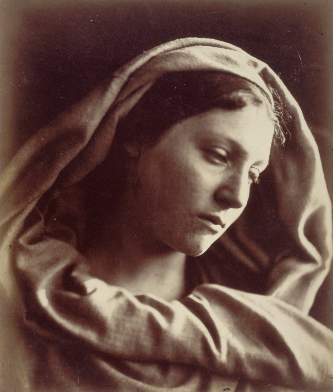 "Mary Mother" Mary Ann Hillier af Julia Margaret Cameron