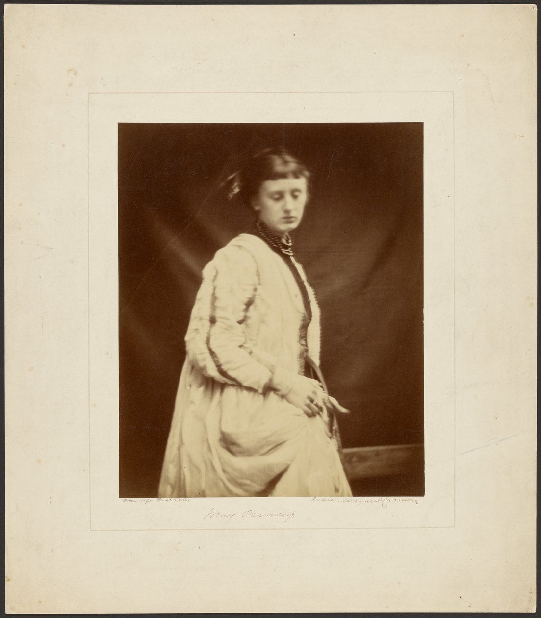 May Prinsep af Julia Margaret Cameron