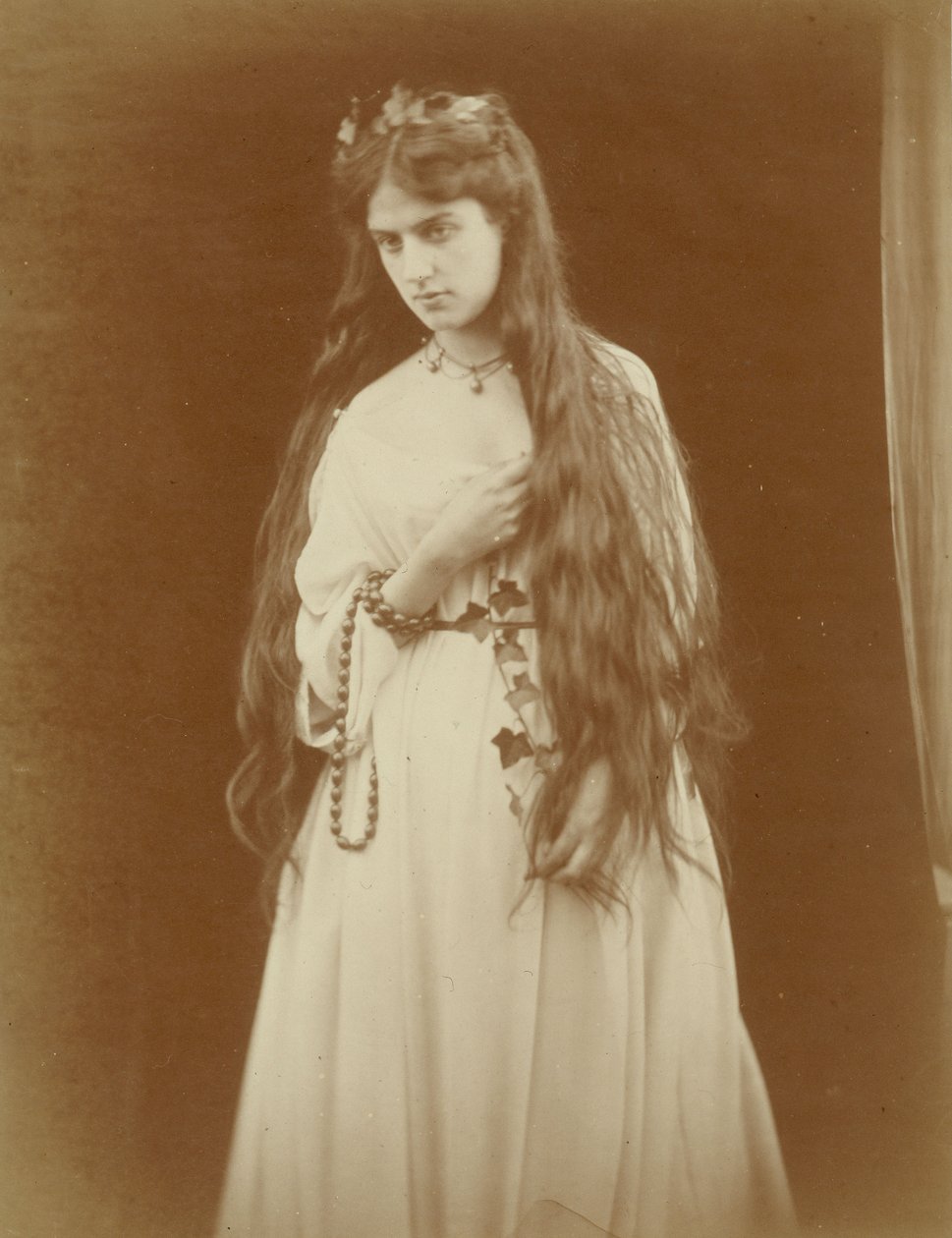 "Erindring" ("Mnemosyne"), Marie Spartali af Julia Margaret Cameron