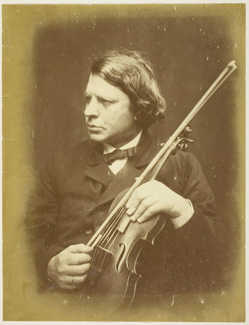 hr. Joseph Joachim, 1868. af Julia Margaret Cameron