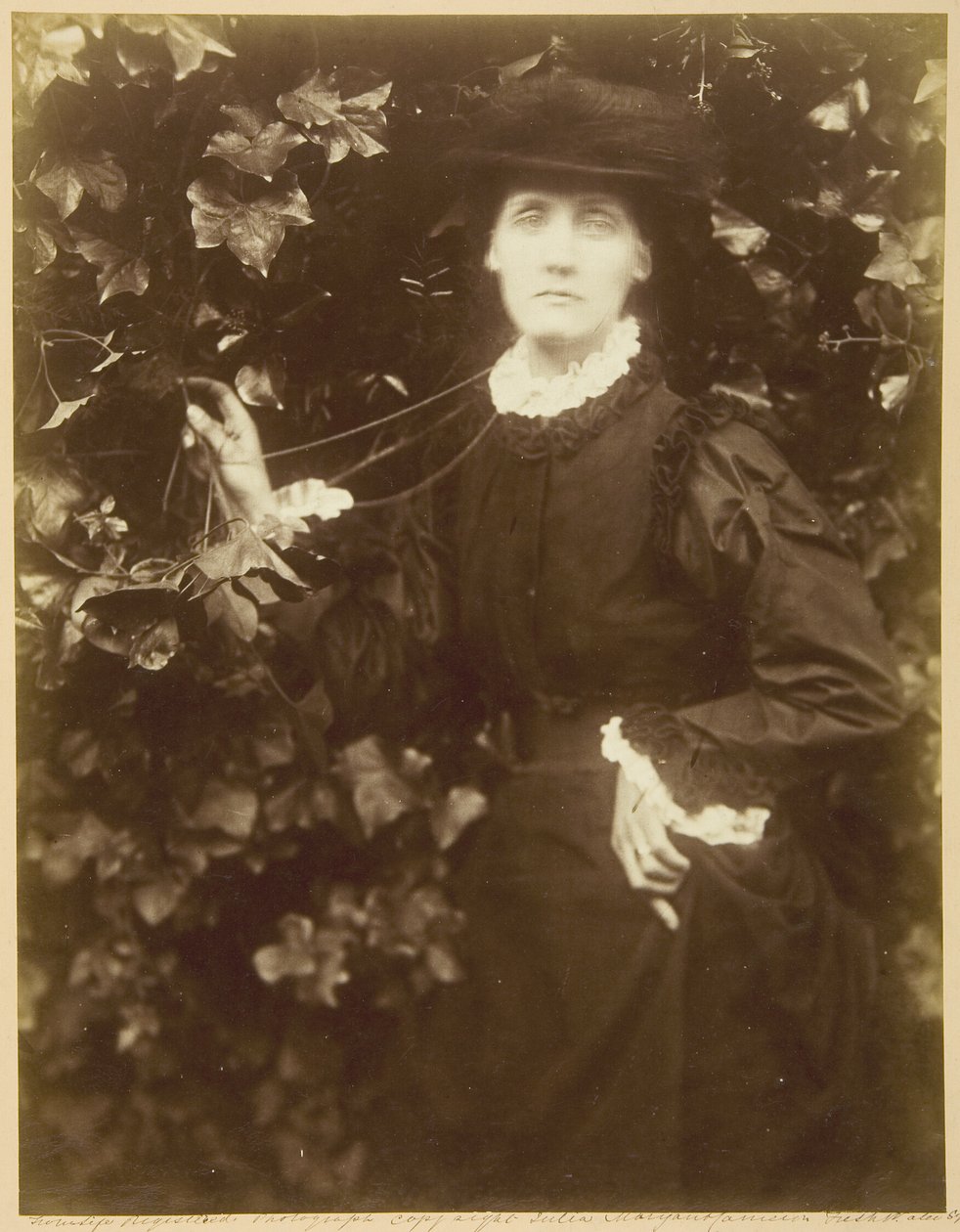 Fru Herbert Duckworth ("She Walks in Beauty") af Julia Margaret Cameron