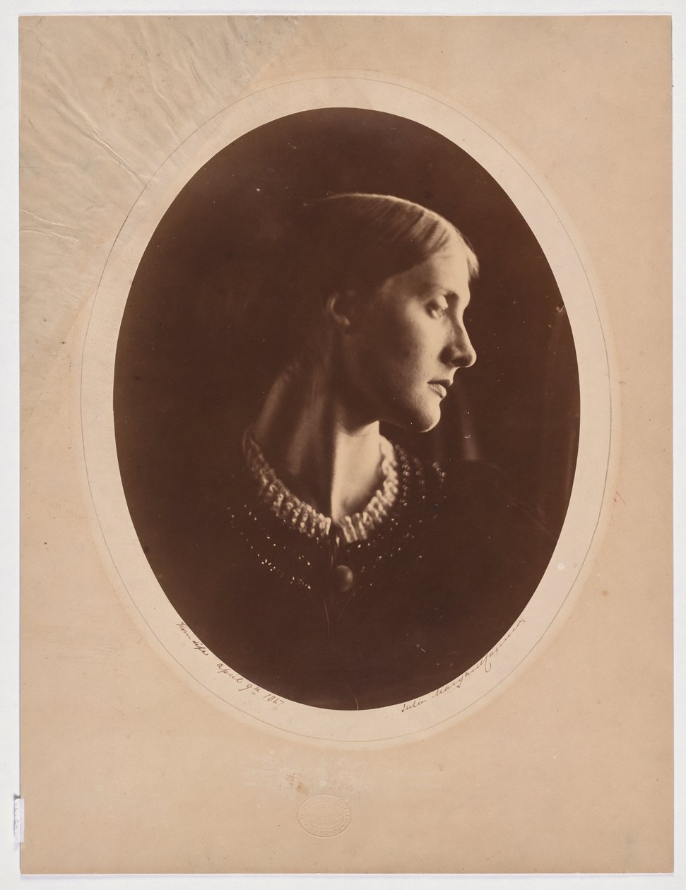 Fru Herbert Duckworth af Julia Margaret Cameron