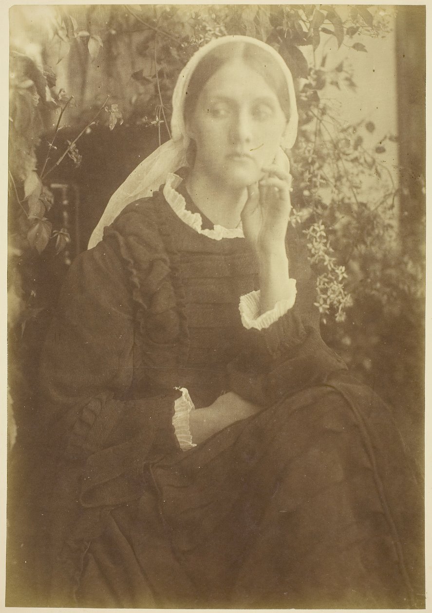 Mrs. Herbert Duckworth, 1872. af Julia Margaret Cameron