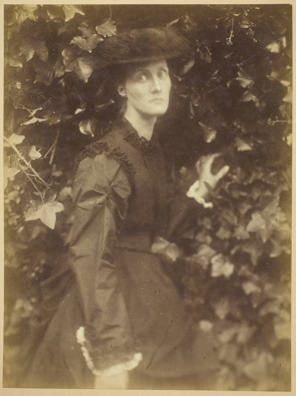 Mrs. Herbert Duckworth, september 1874. af Julia Margaret Cameron