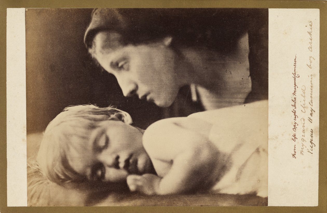 Mit barnebarn Archie, Eugene Hay Camerons søn af Julia Margaret Cameron