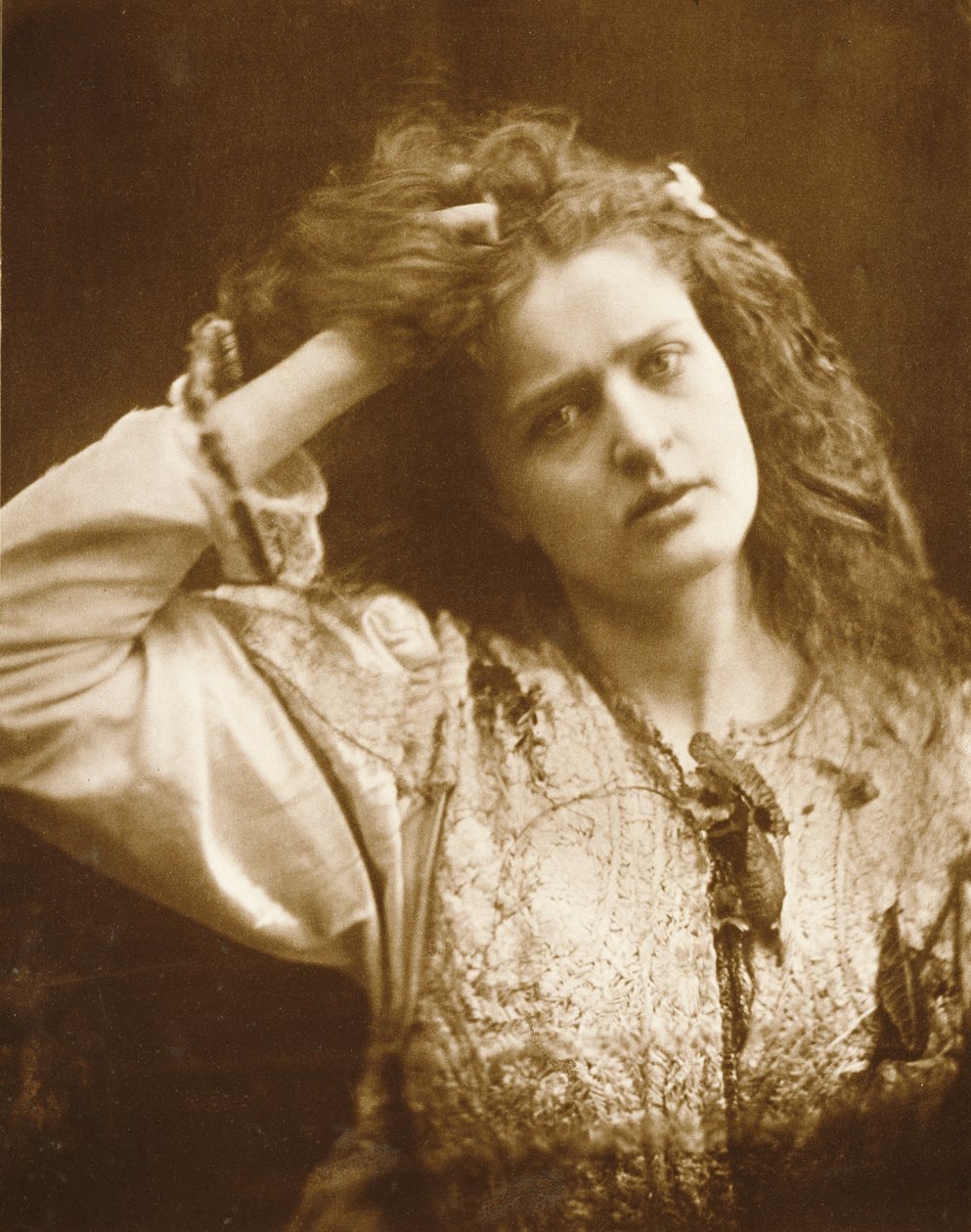 [Ophelia] af Julia Margaret Cameron