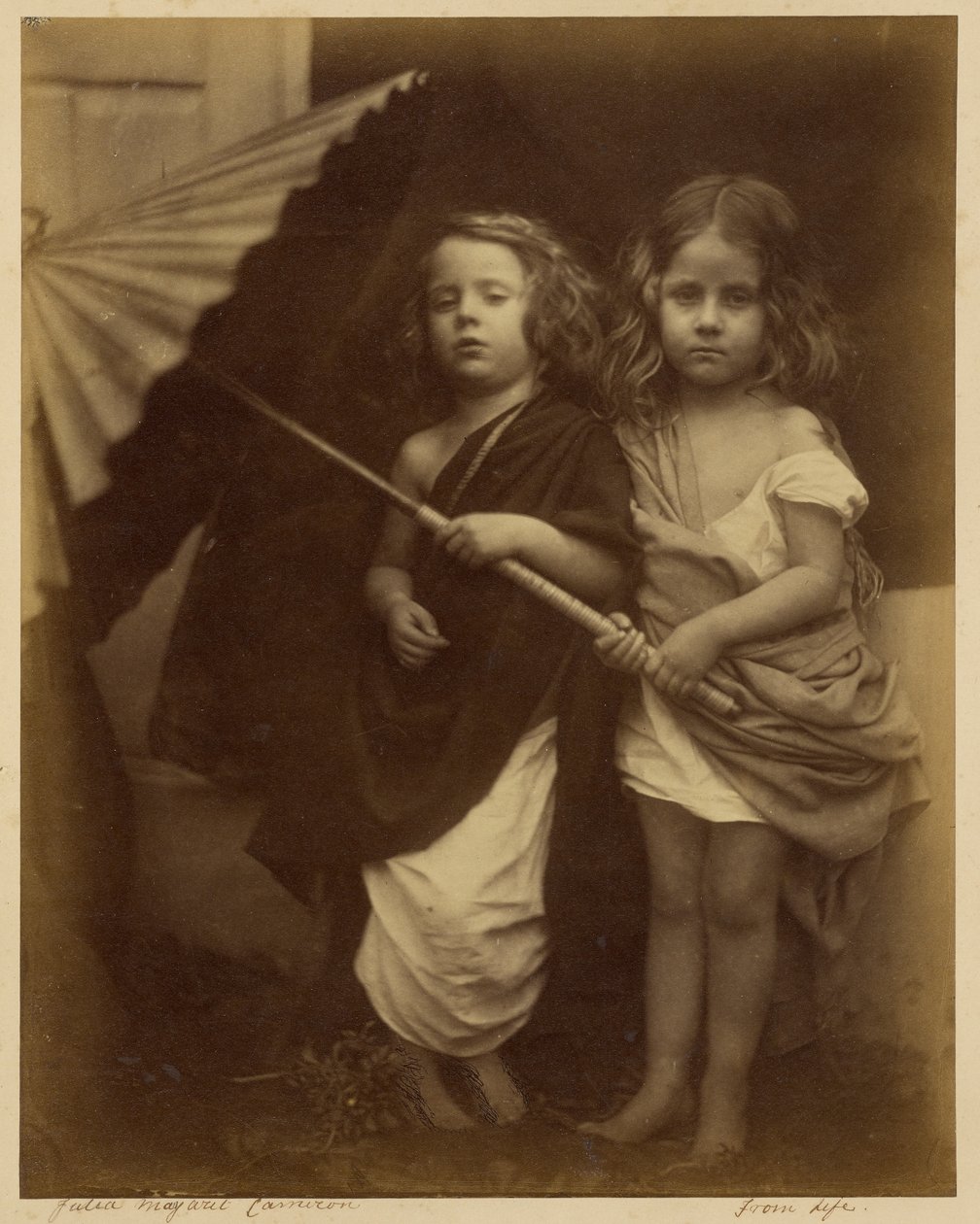[Paul og Virginia] af Julia Margaret Cameron