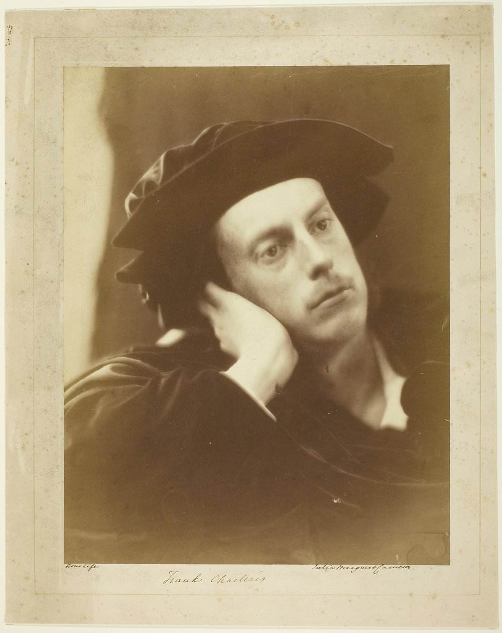 Portræt af The Hon. Frank Charteris af Julia Margaret Cameron