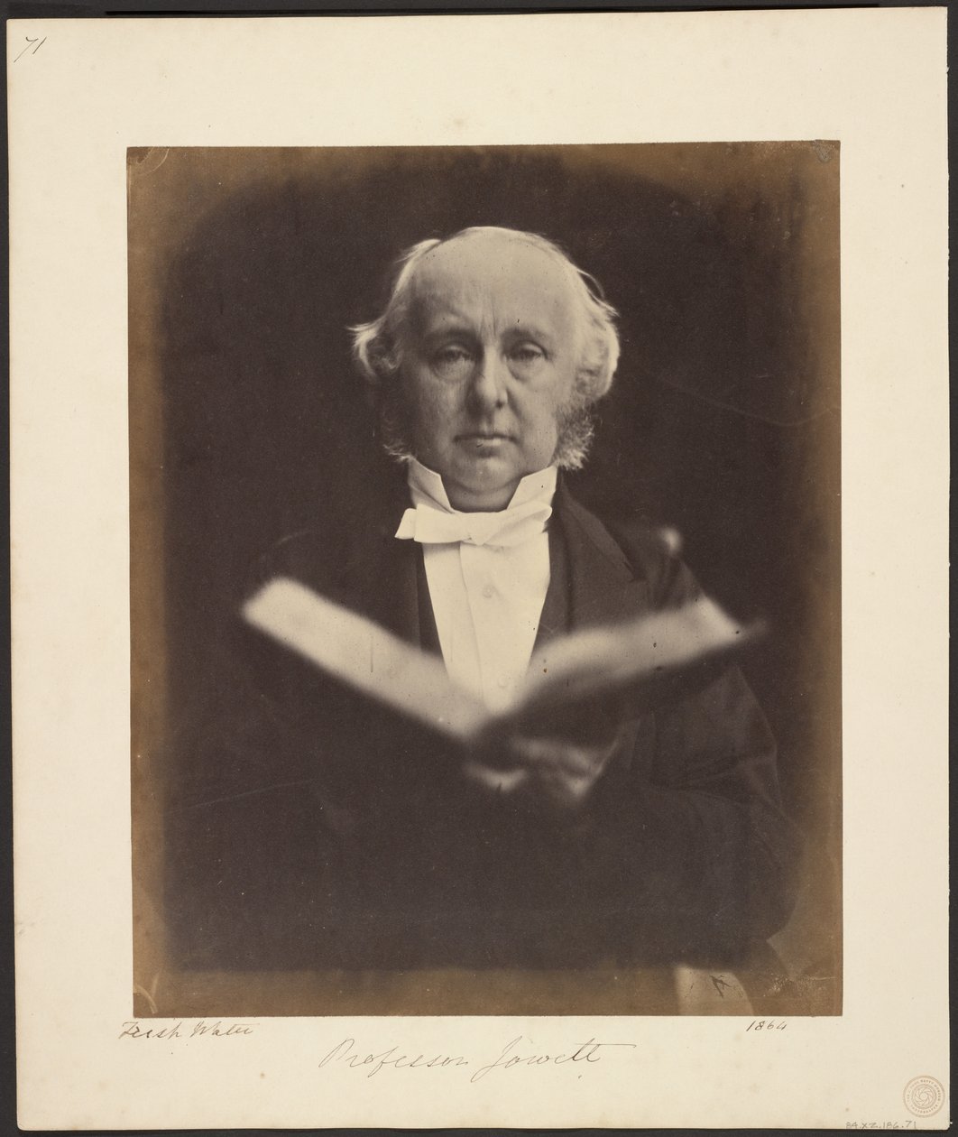 Professor [Benjamin] Jowett af Julia Margaret Cameron