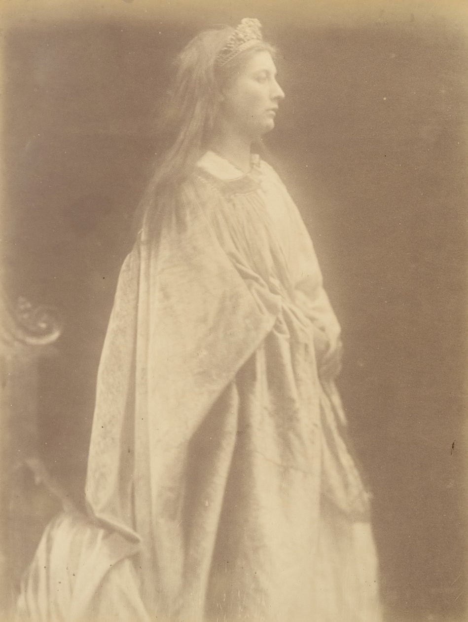 Dronning Guinevere, 1874. af Julia Margaret Cameron