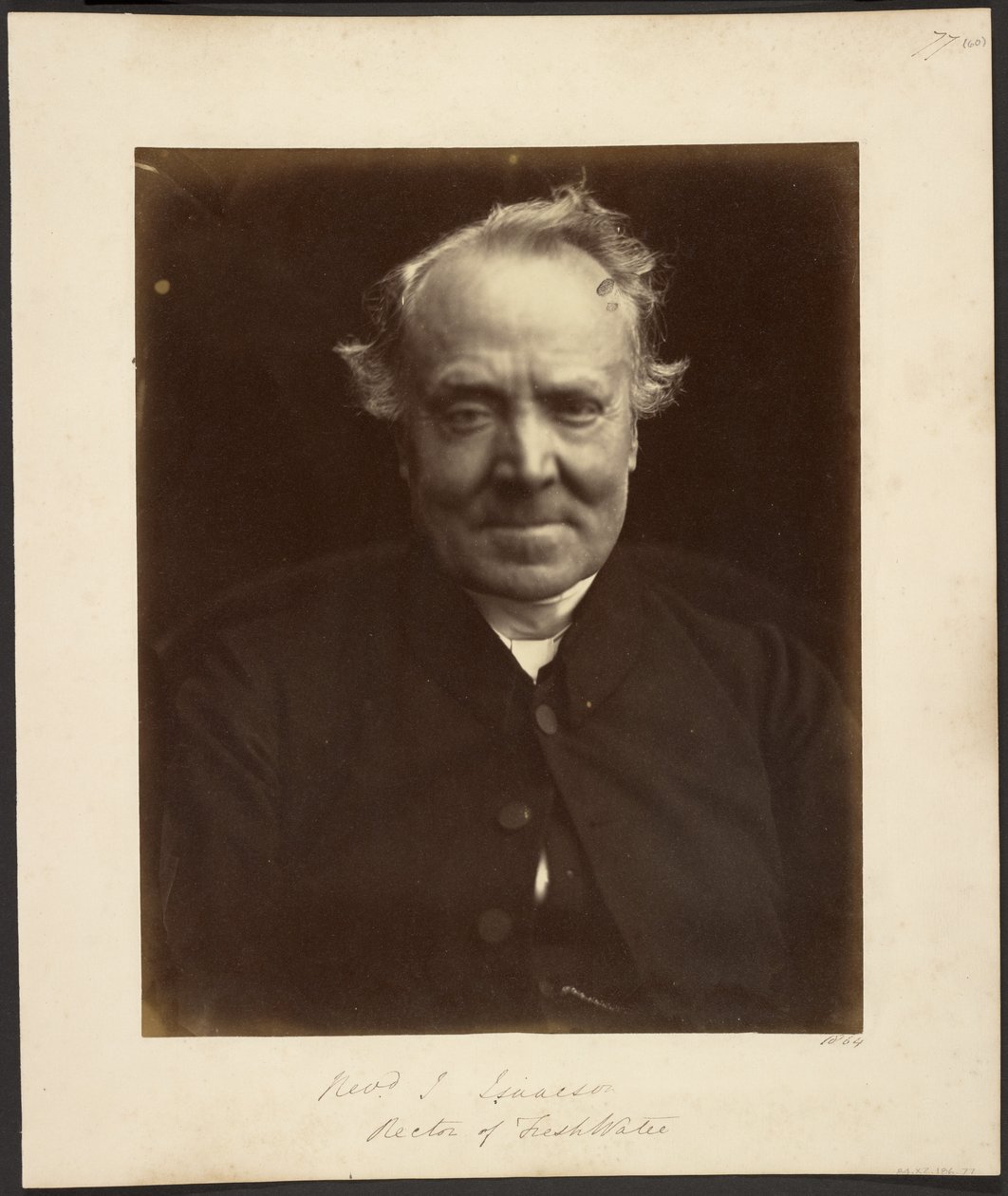 Pastor J. Isaacson af Julia Margaret Cameron