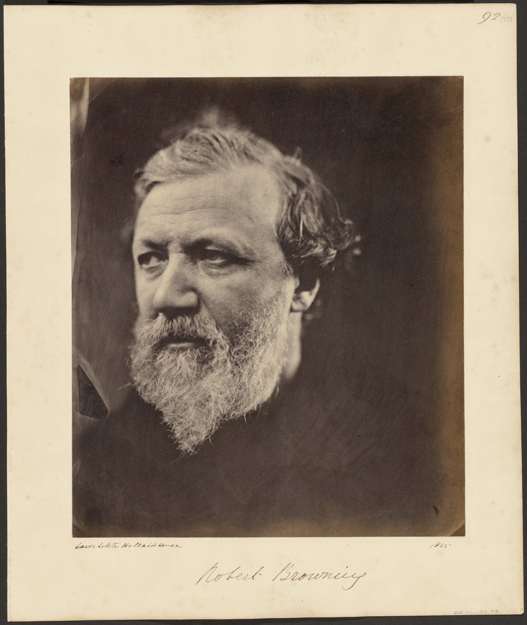 Robert Browning af Julia Margaret Cameron