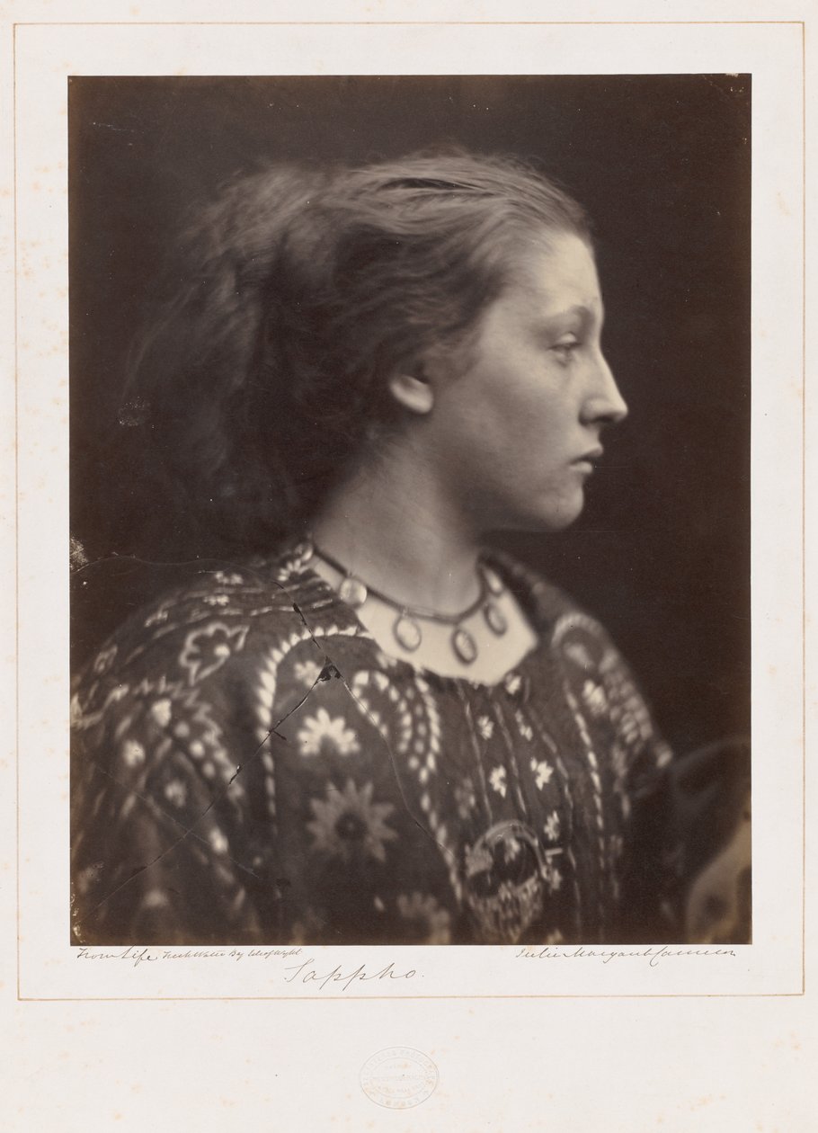Sapfo af Julia Margaret Cameron