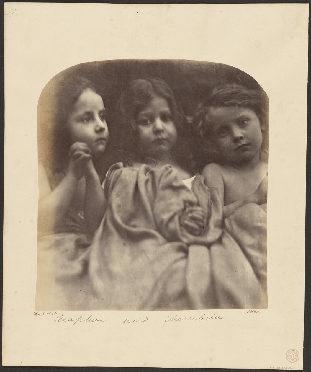 Serafimer og keruber af Julia Margaret Cameron