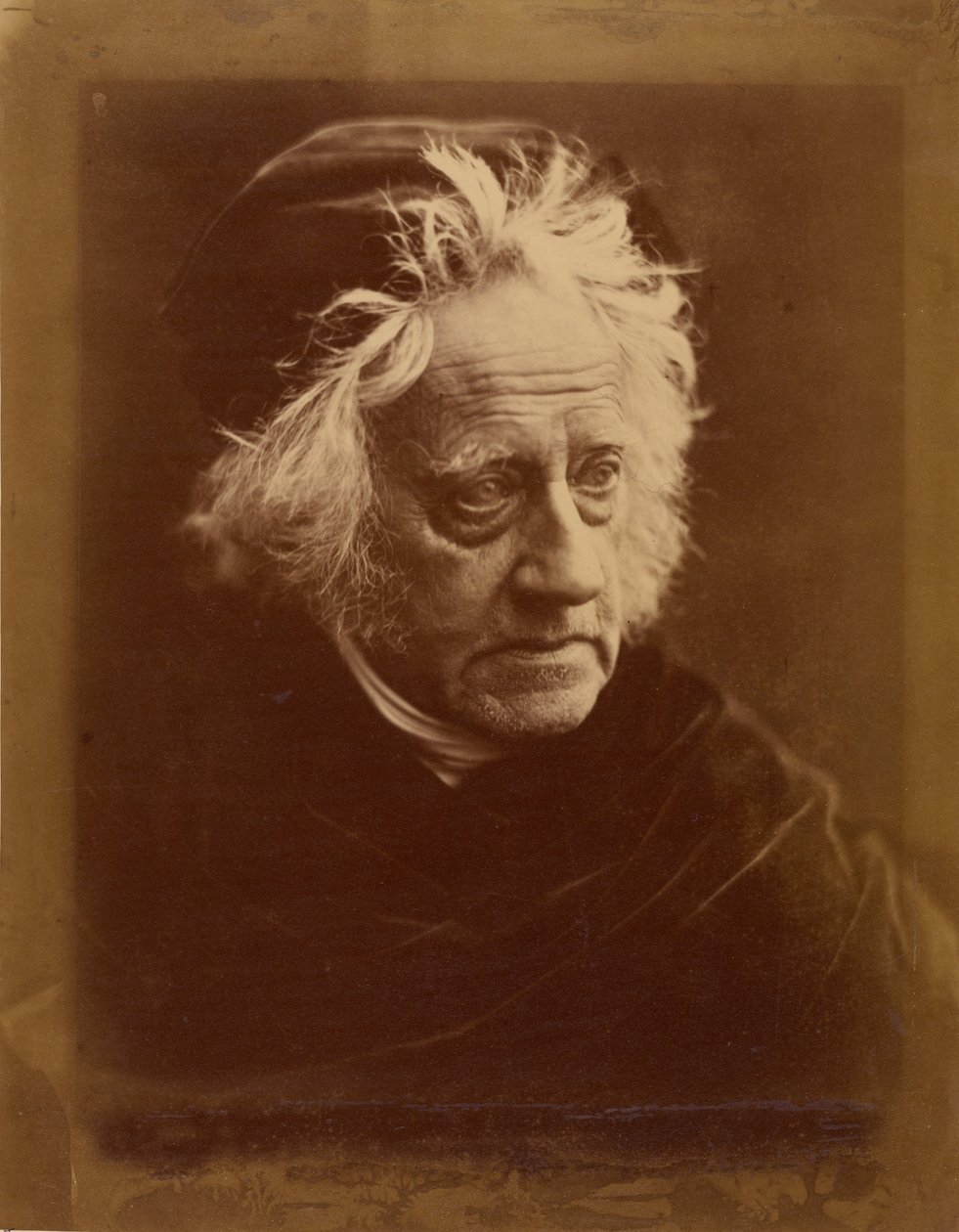 Sir J.F.W. Herschel af Julia Margaret Cameron