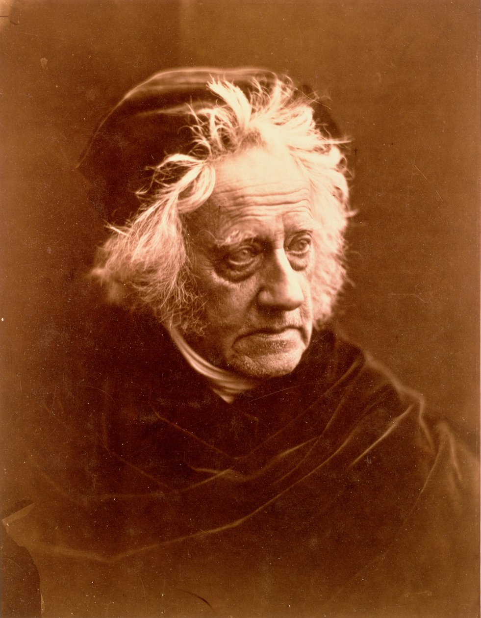 Sir John Frederick William Herschel, 1867 af Julia Margaret Cameron