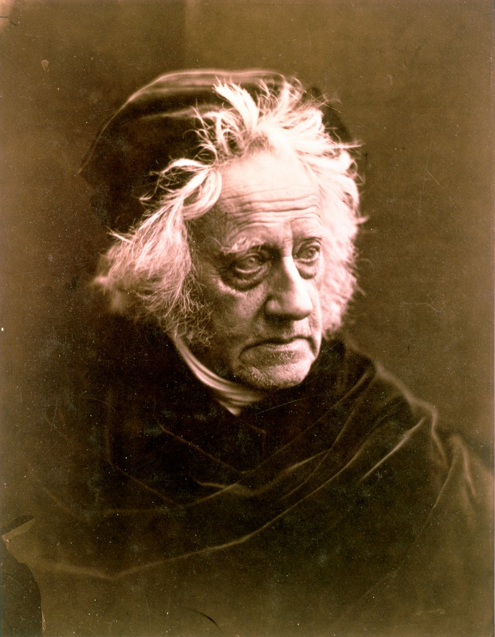 Sir John Frederick William Herschel, britisk astronom, 1867 af Julia Margaret Cameron