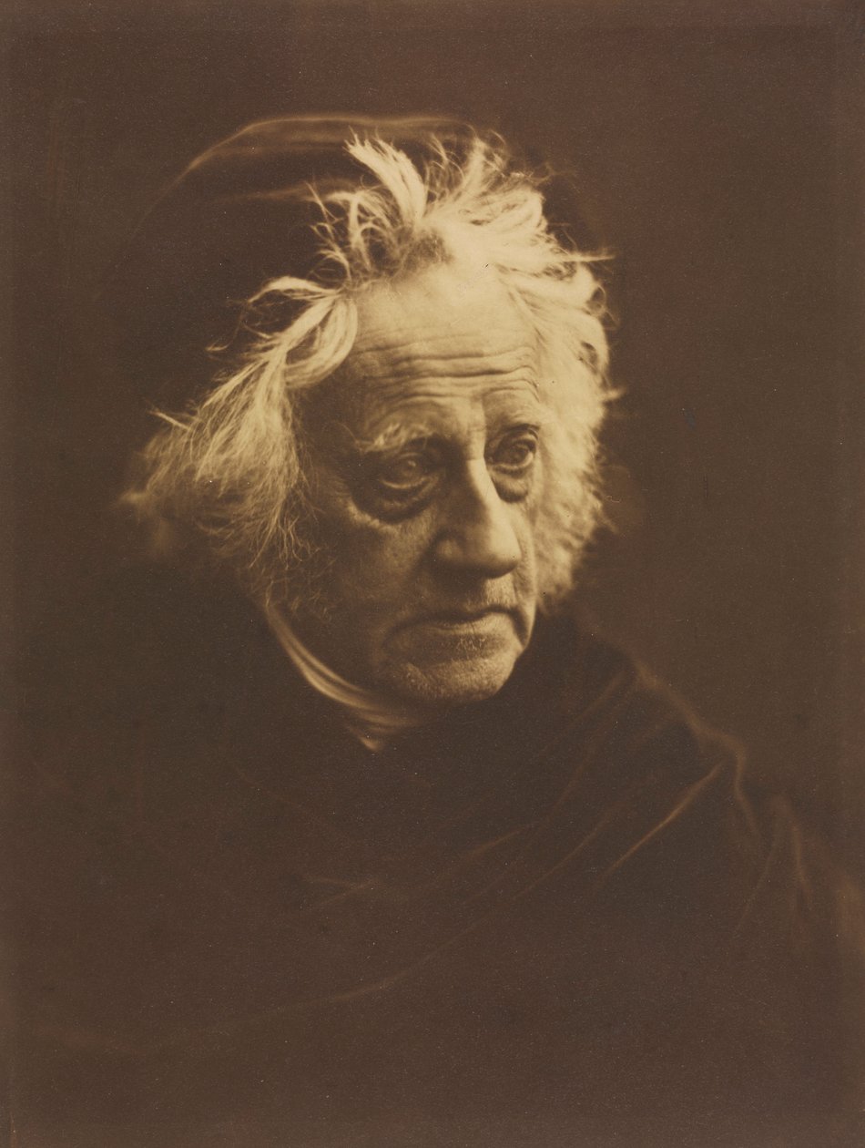 Sir John Herschel (1792-1871) af Julia Margaret Cameron