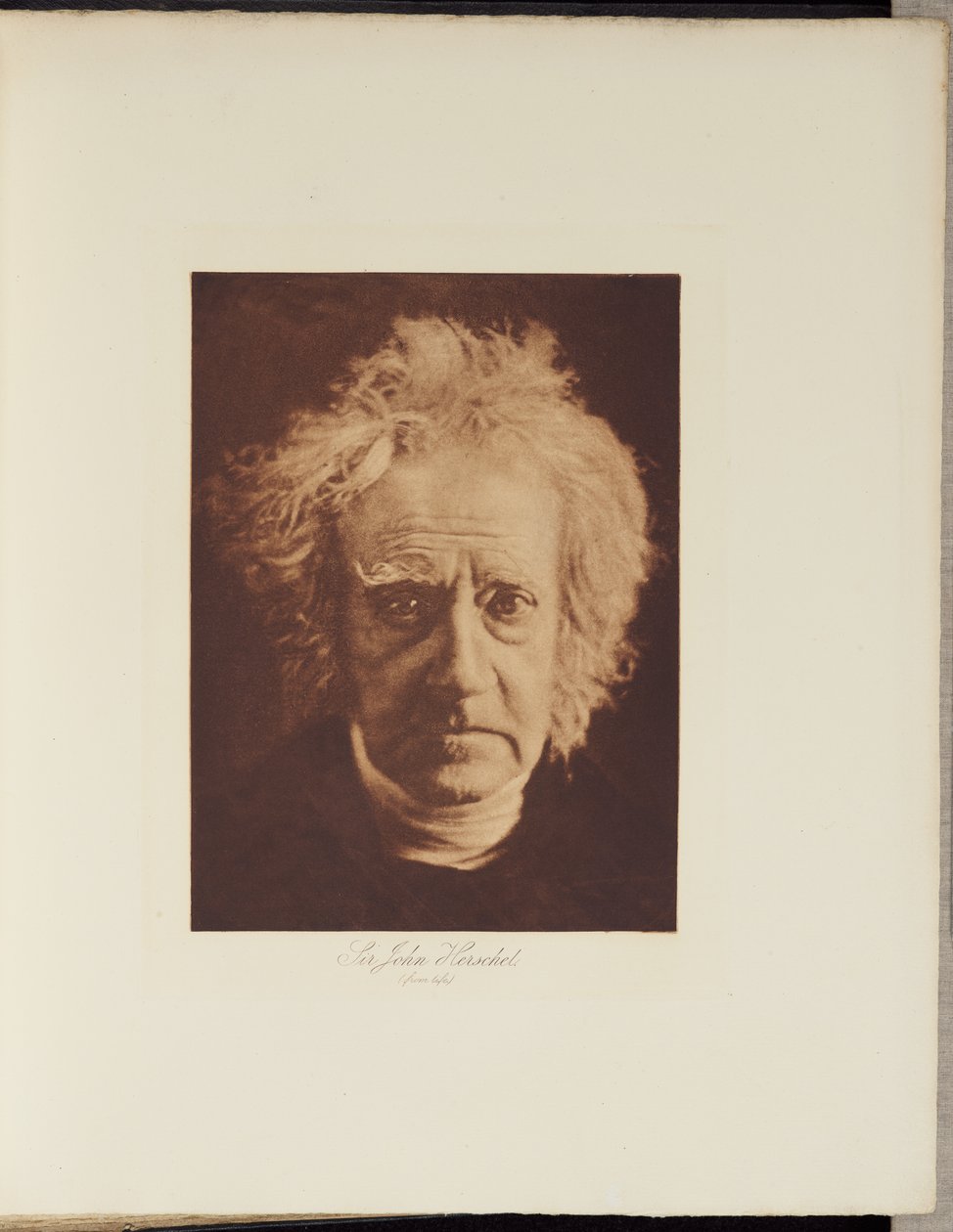 Sir John Herschel af Julia Margaret Cameron