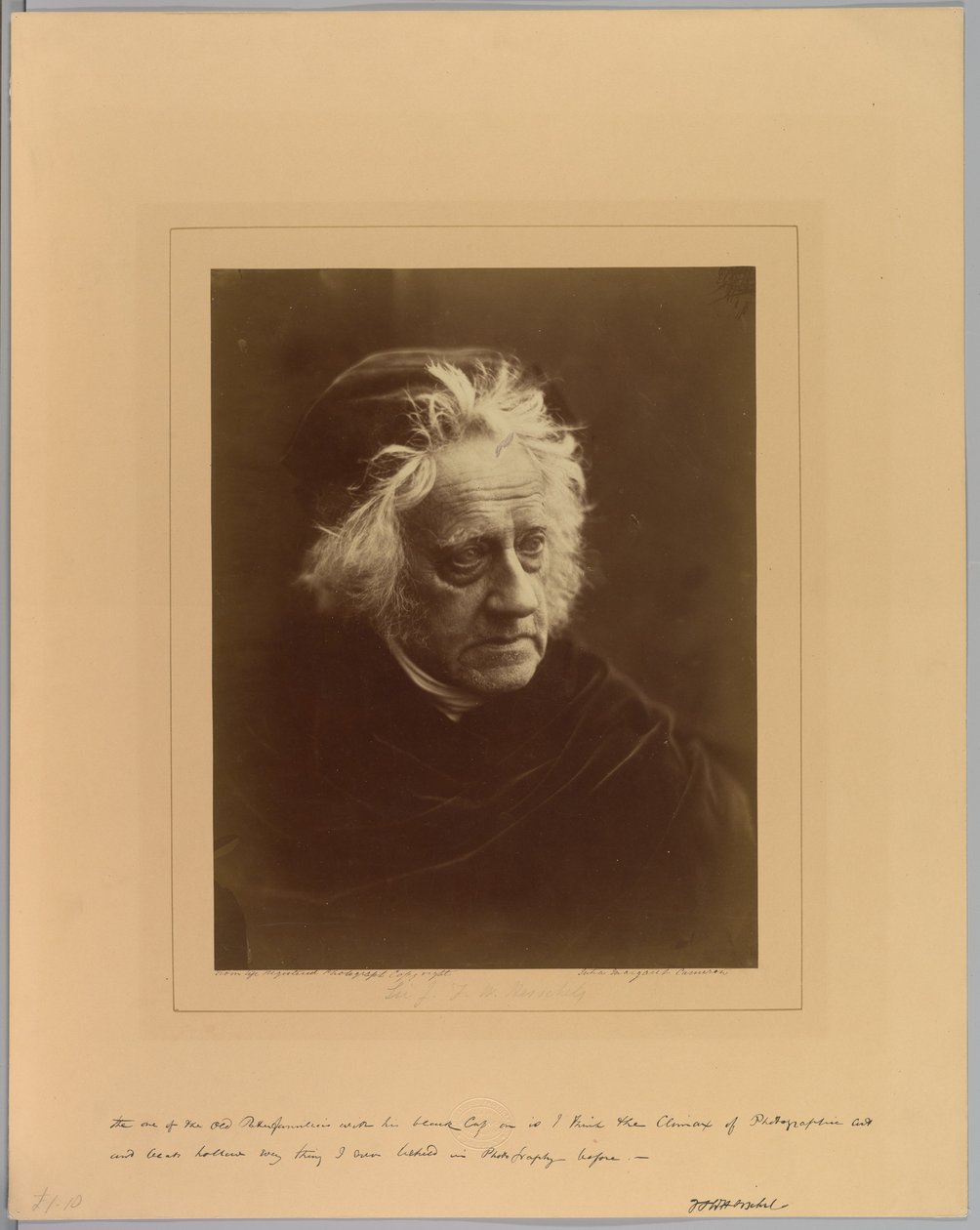 Sir John Herschel af Julia Margaret Cameron