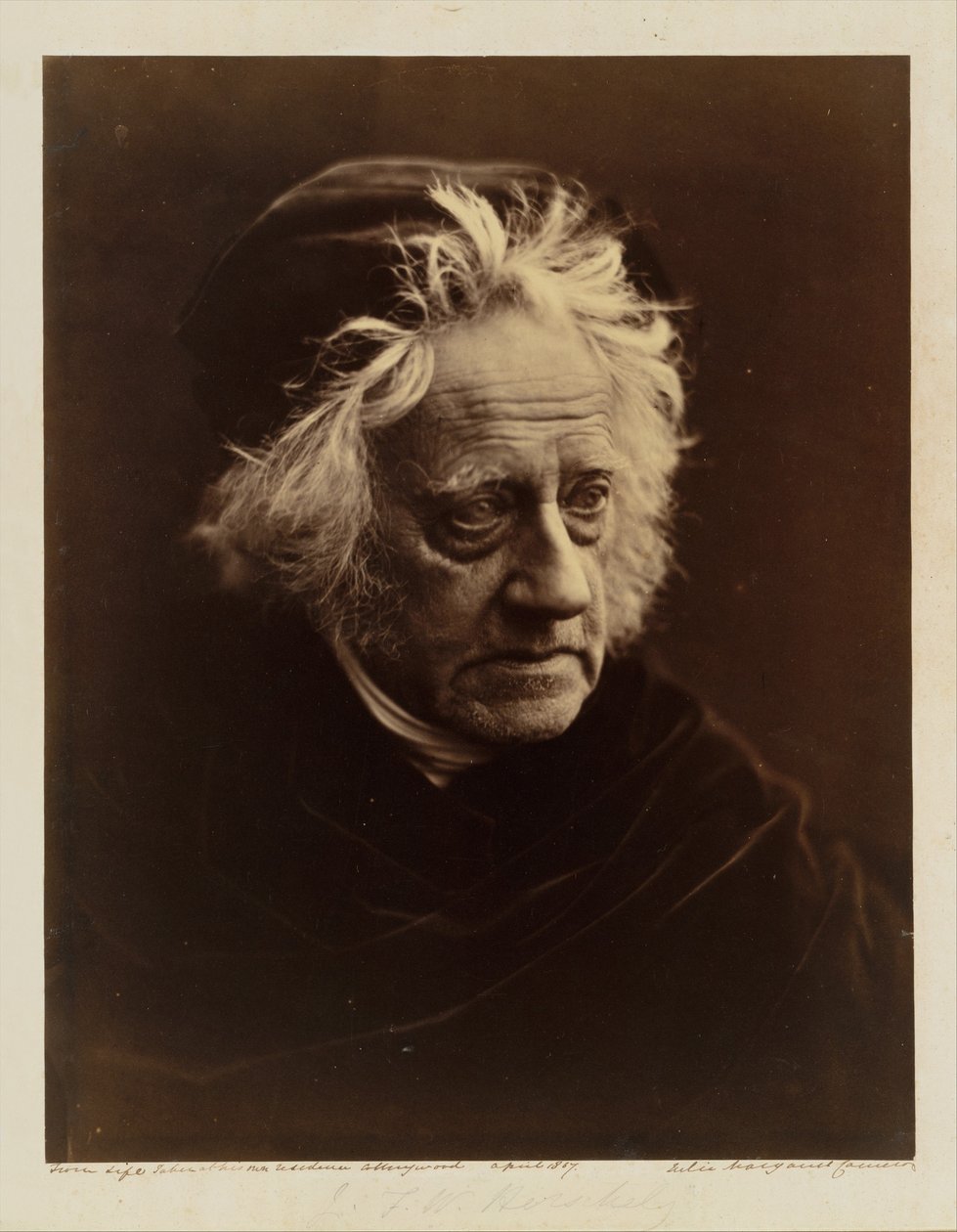 Sir John Herschel af Julia Margaret Cameron