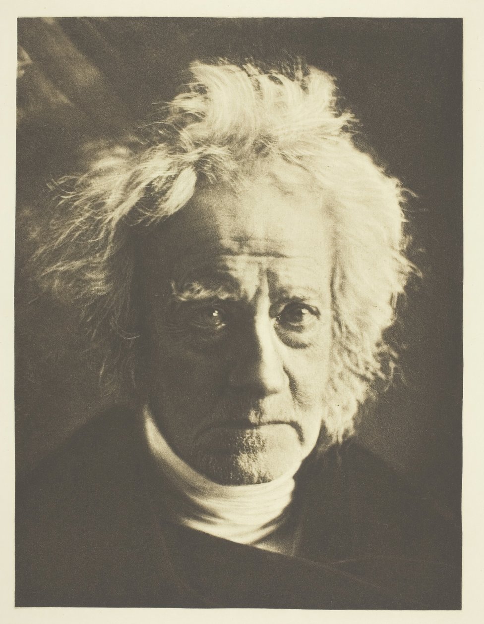 Sir John Herschel, 1867, trykt oktober 1890. af Julia Margaret Cameron