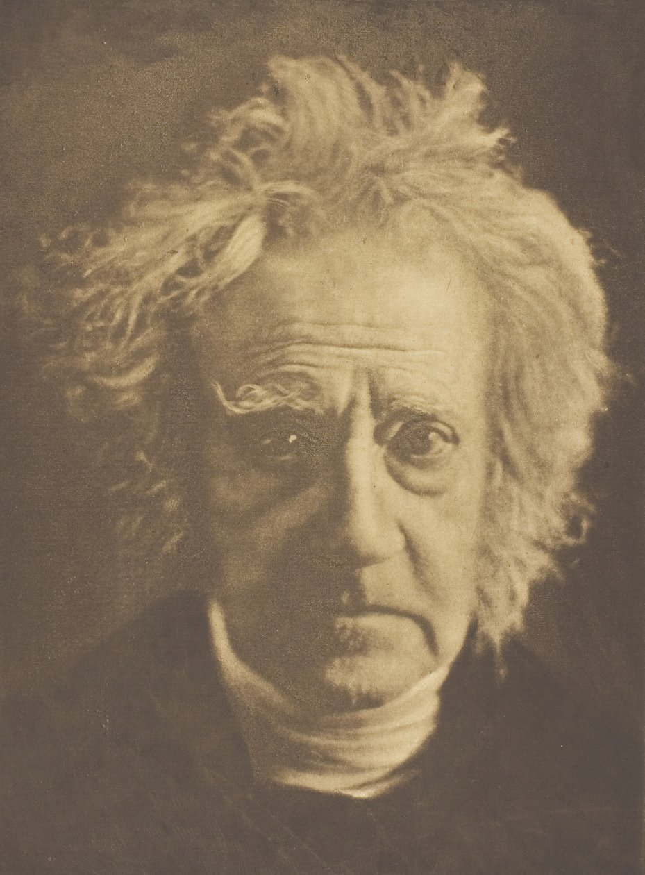 Sir John Herschel, 1867, trykt ca. 1893. af Julia Margaret Cameron