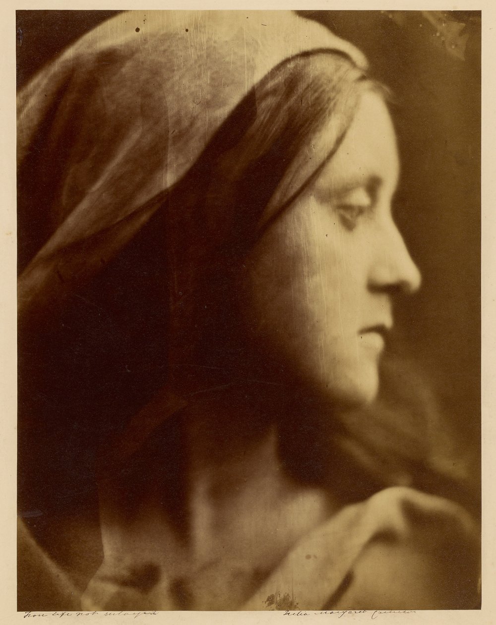 [Studie for en hellig familie]. af Julia Margaret Cameron