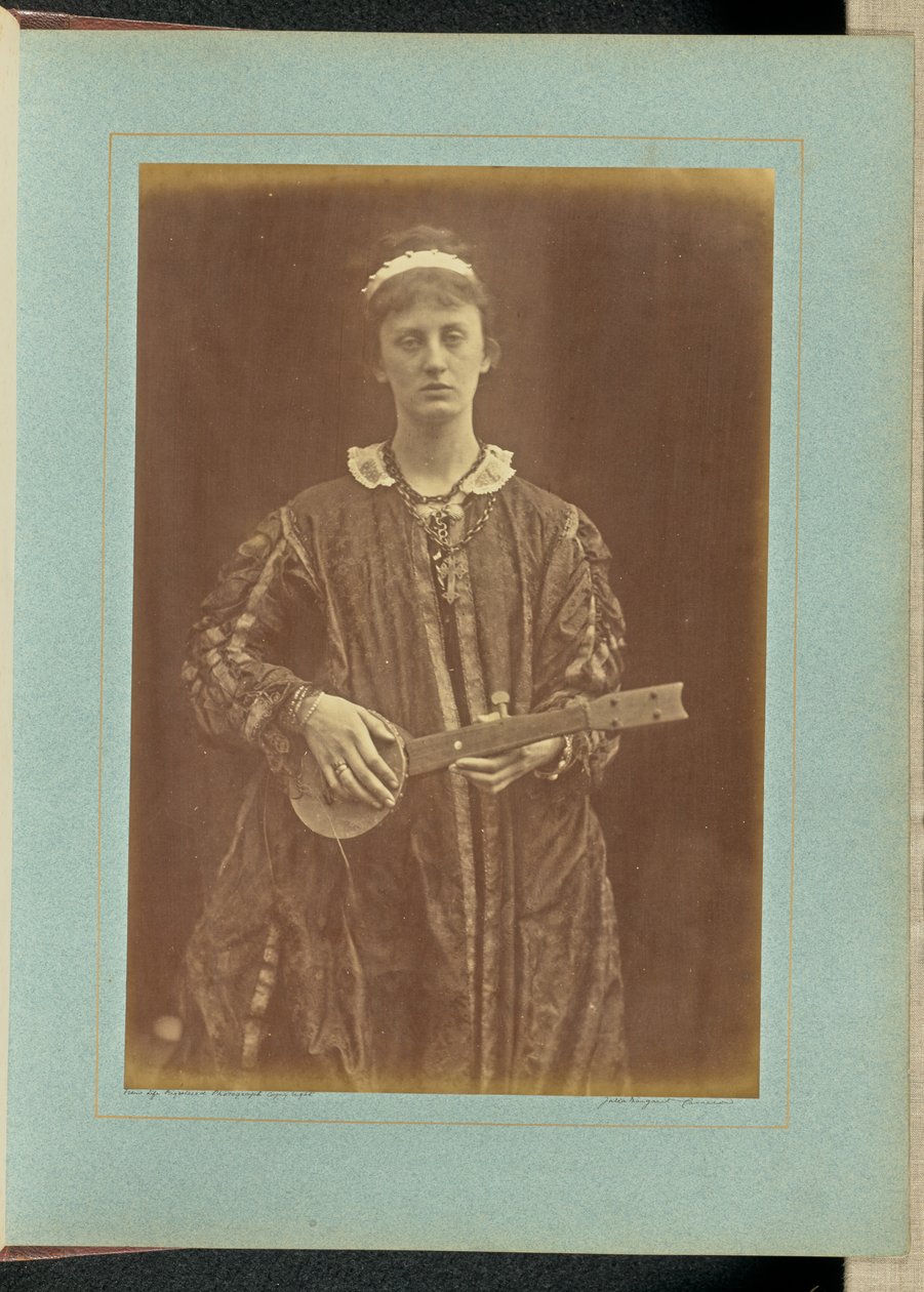 »Tårer fra dybet af en guddommelig fortvivlelse stiger i hjertet og samler sig i øjnene.« af Julia Margaret Cameron