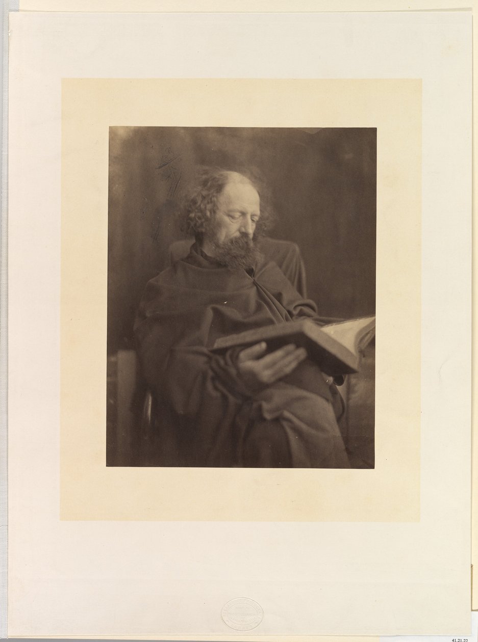 Tennyson læser af Julia Margaret Cameron