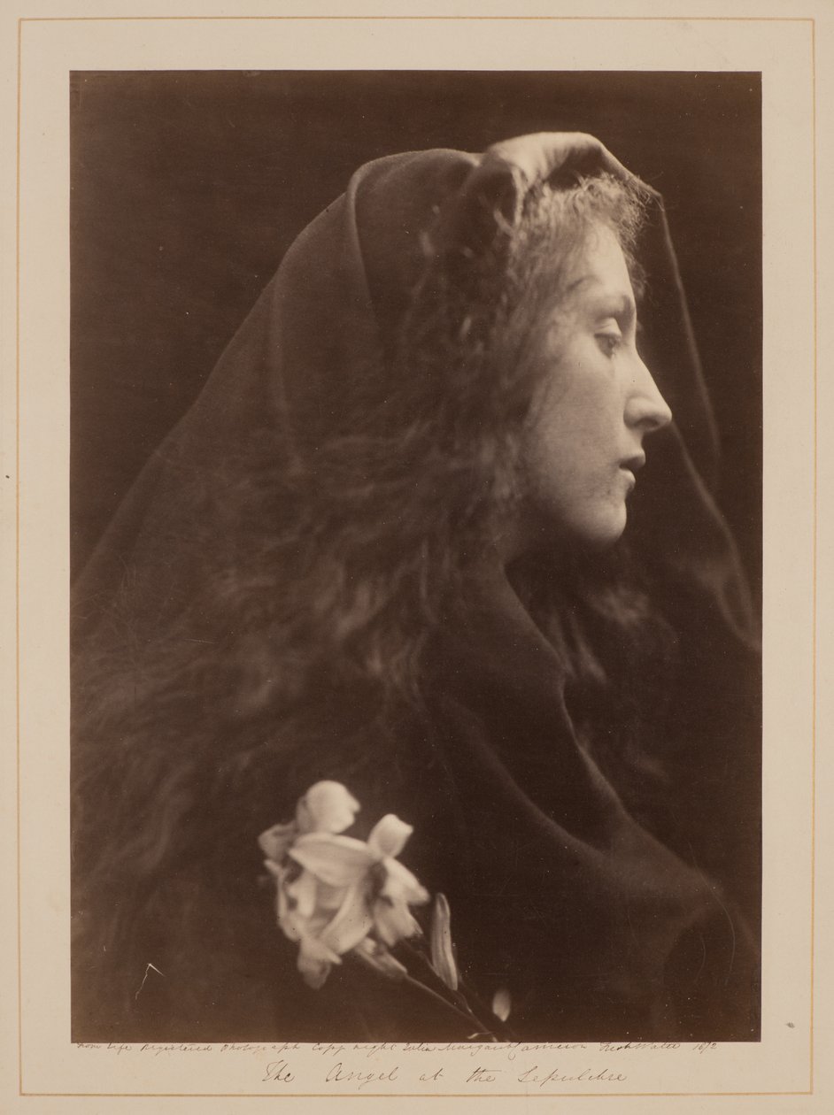 Englen ved graven af Julia Margaret Cameron