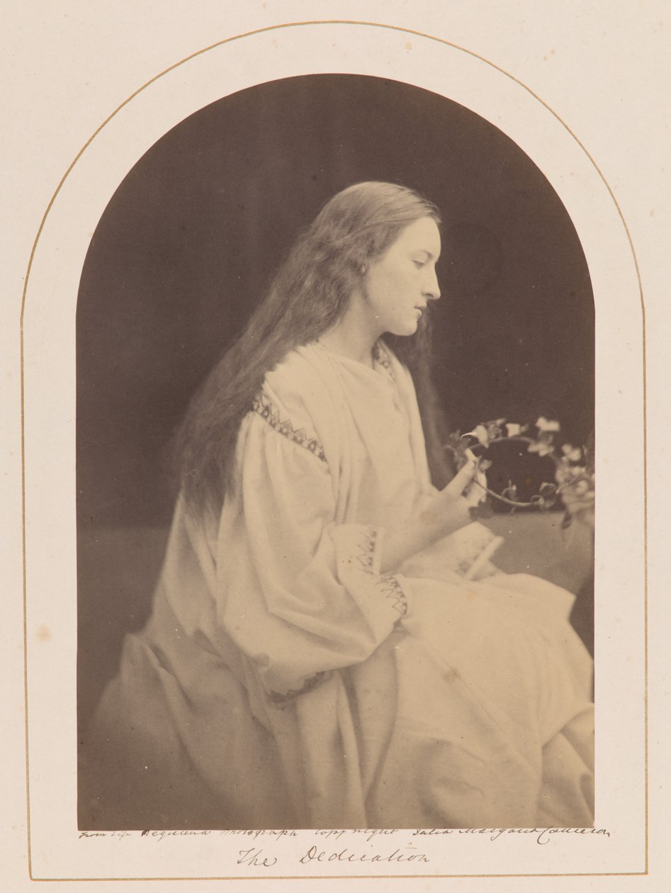 Dedikationen (Hattie Campbell) af Julia Margaret Cameron