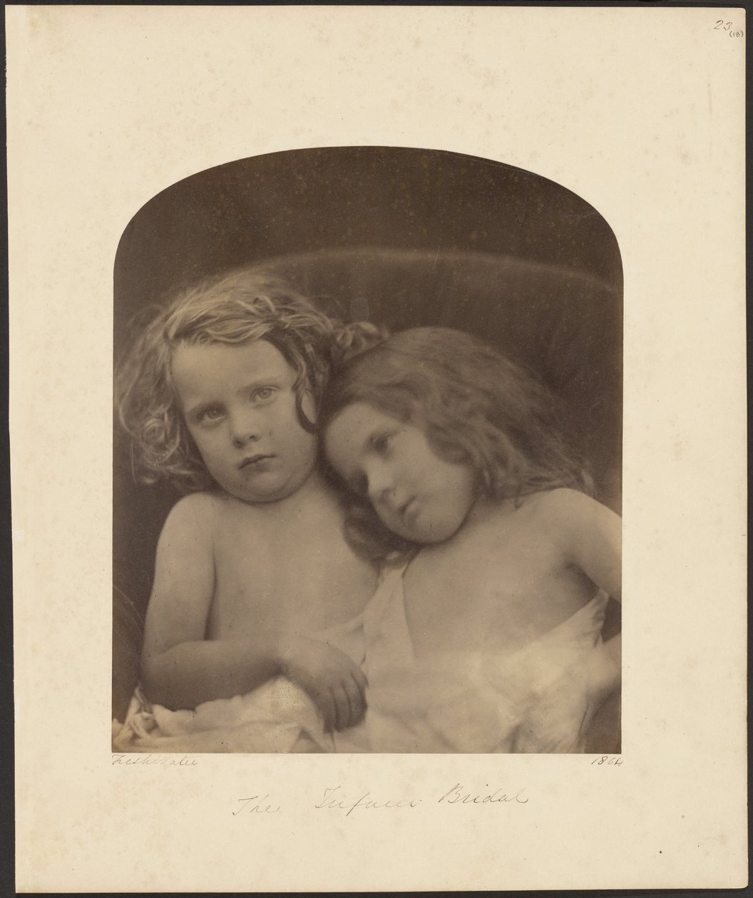 Spædbarnsbruden af Julia Margaret Cameron