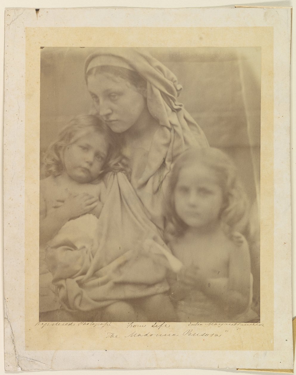 Den eftertænksomme Madonna af Julia Margaret Cameron
