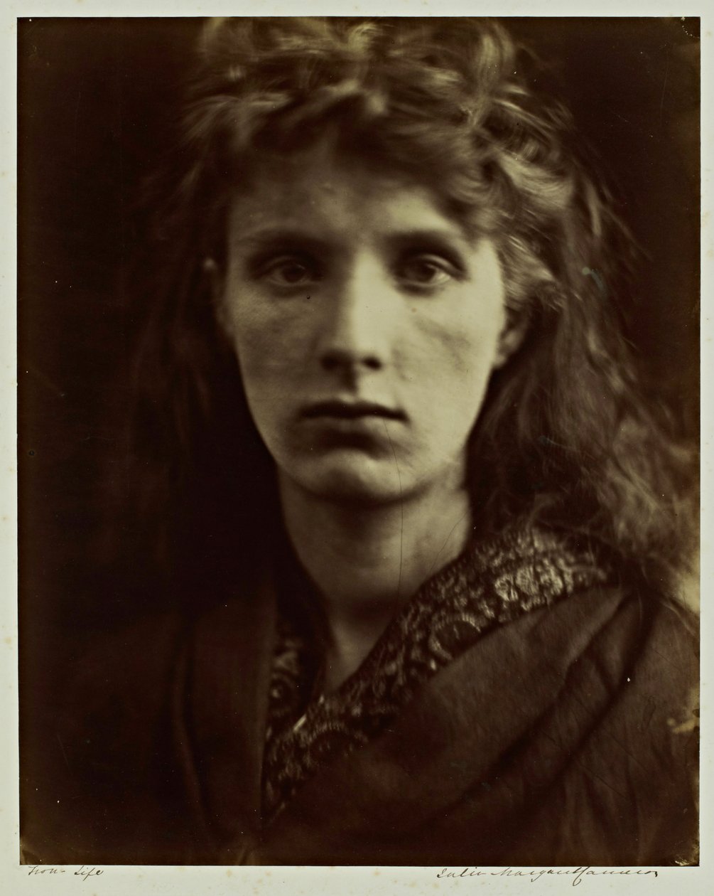 Bjergnymfen, den søde frihed af Julia Margaret Cameron