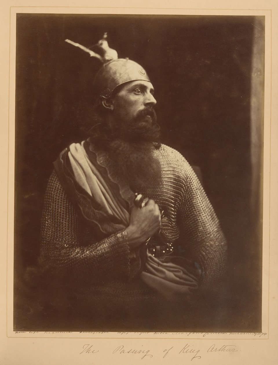 Kong Arthurs bortgang af Julia Margaret Cameron