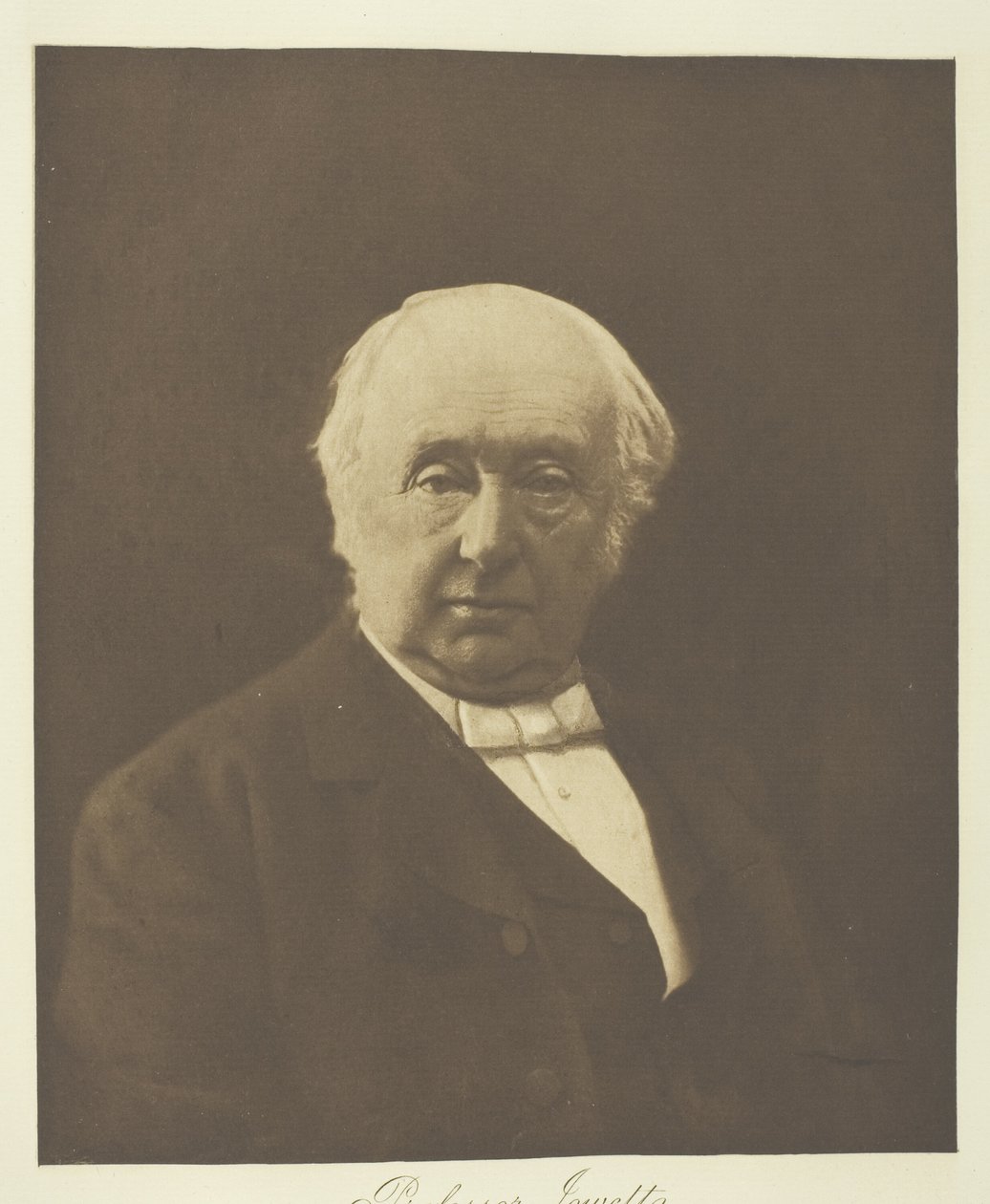 Den meget ærværdige Dr. Jowett (Master of Balliol, Oxford) af Julia Margaret Cameron