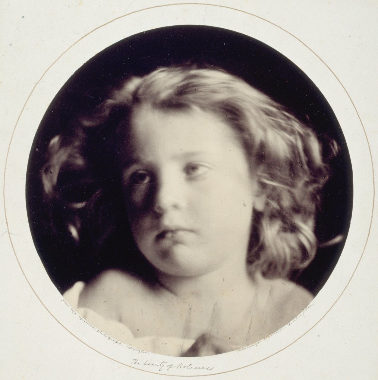 "Hellighedens skønhed" Freddy Gould af Julia Margaret Cameron