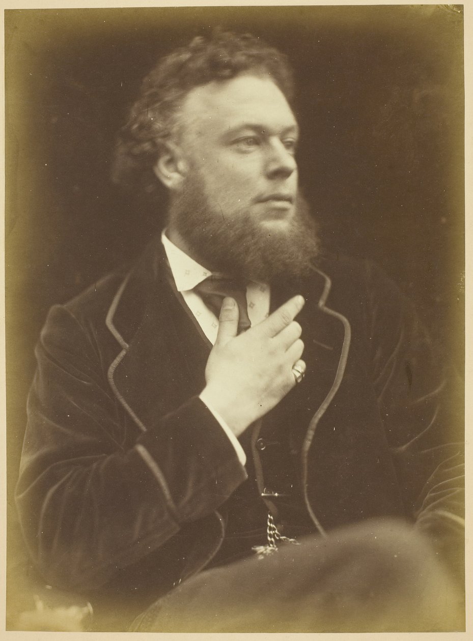 Ukendt mand af Julia Margaret Cameron